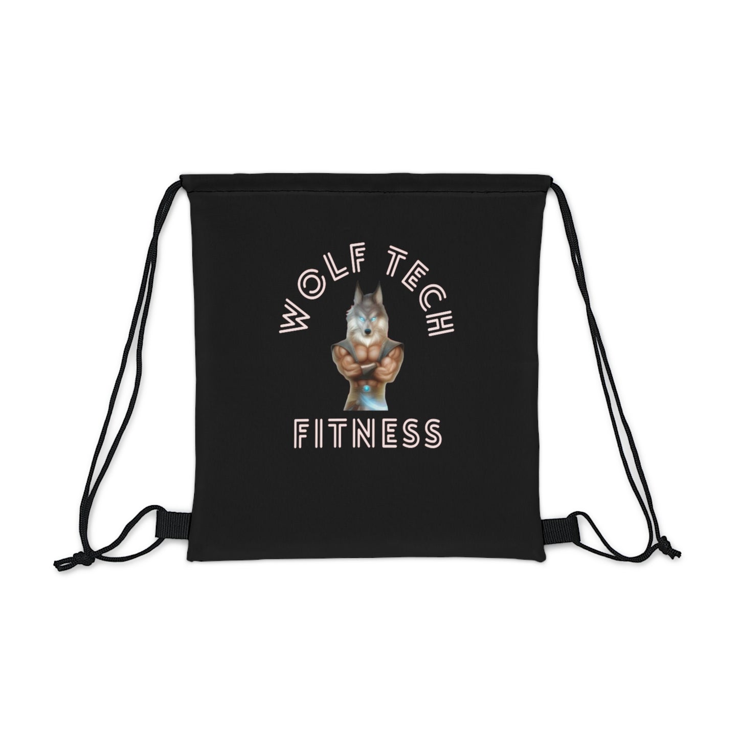 Wolf Tech Fitness Drawstring Bag