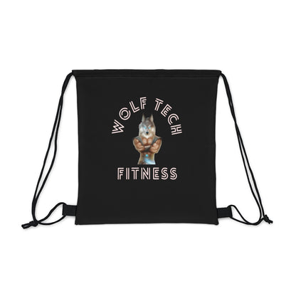 Wolf Tech Fitness Drawstring Bag