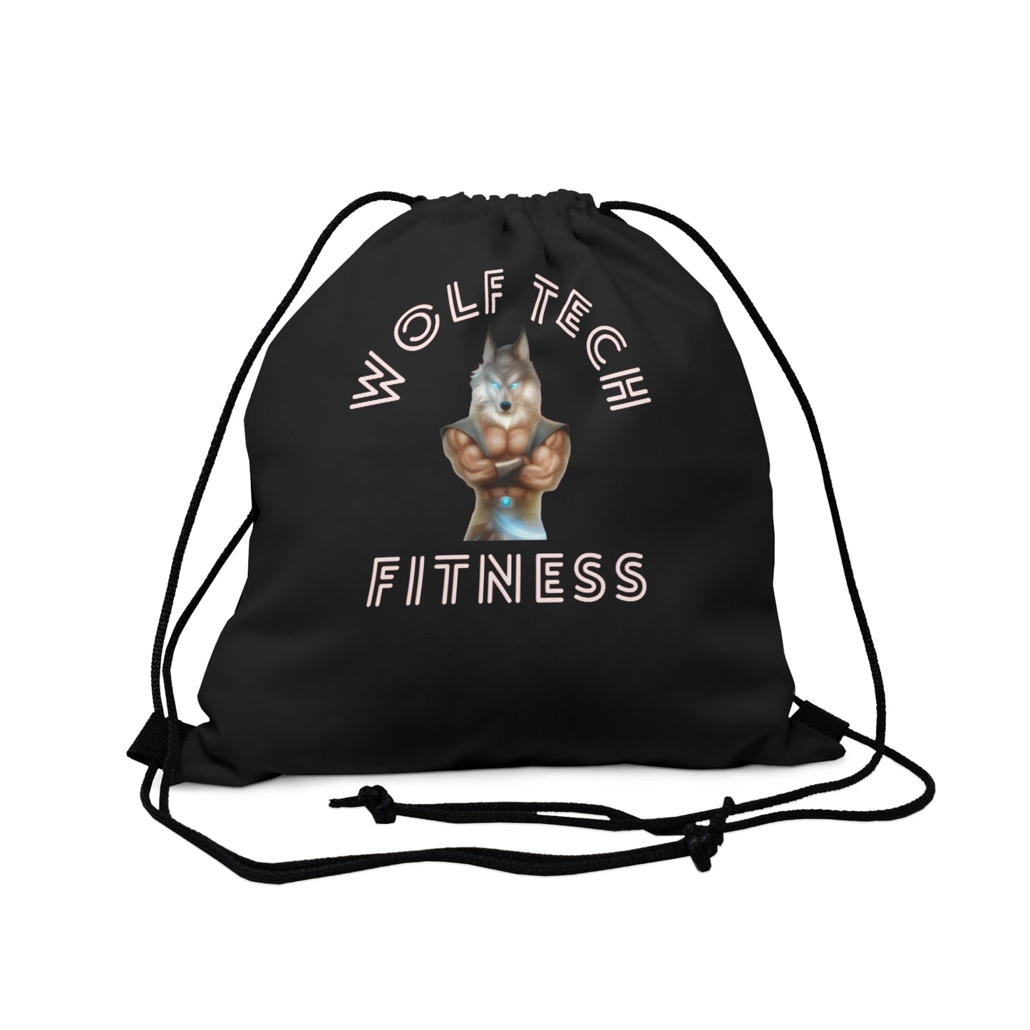 Wolf Tech Fitness Drawstring Bag