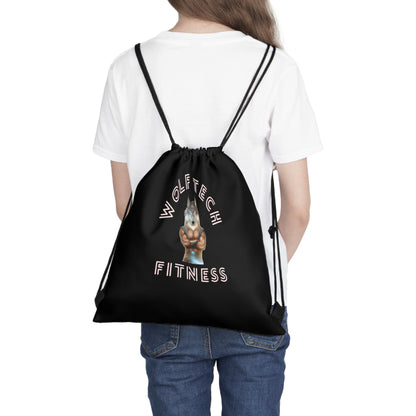 Wolf Tech Fitness Drawstring Bag