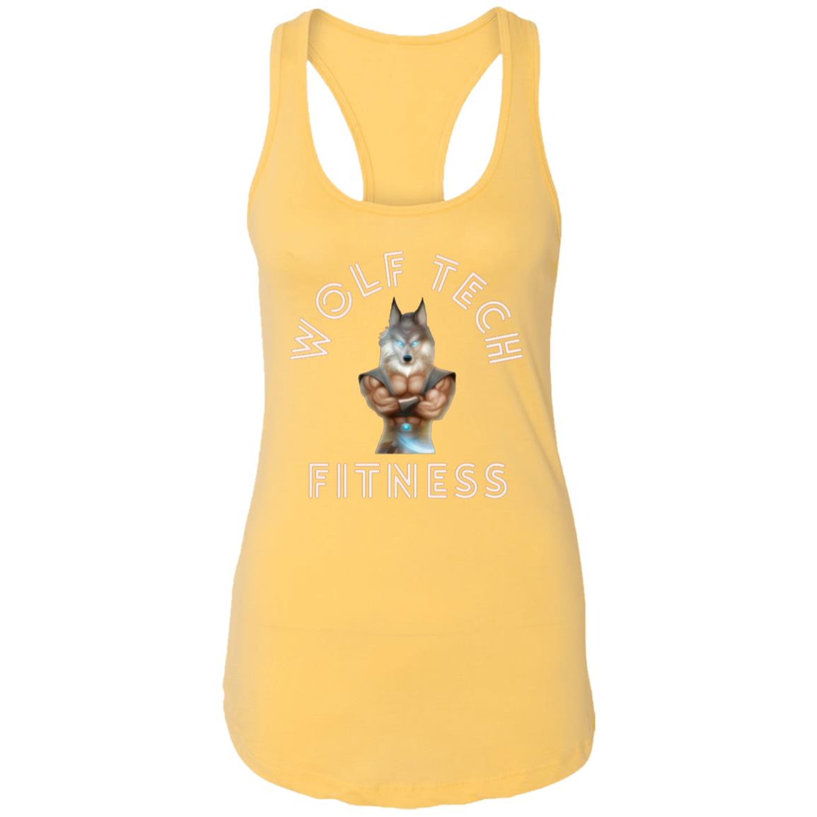 Wolf Tech Fitness Ladies Ideal Racerback Tank Front Logo (NL1533)