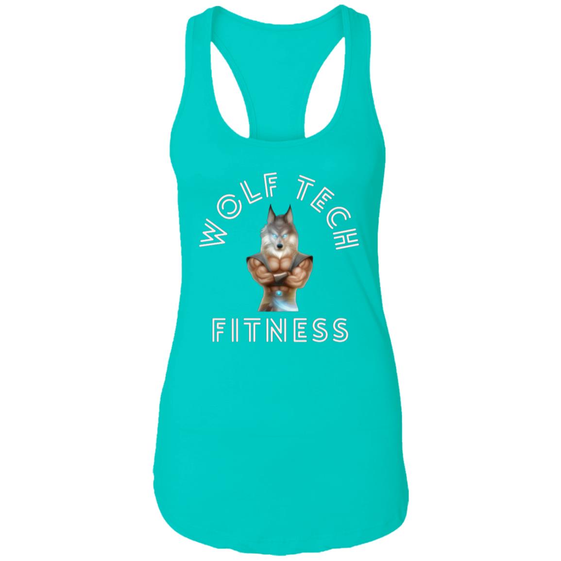 Wolf Tech Fitness Ladies Ideal Racerback Tank Front Logo (NL1533)