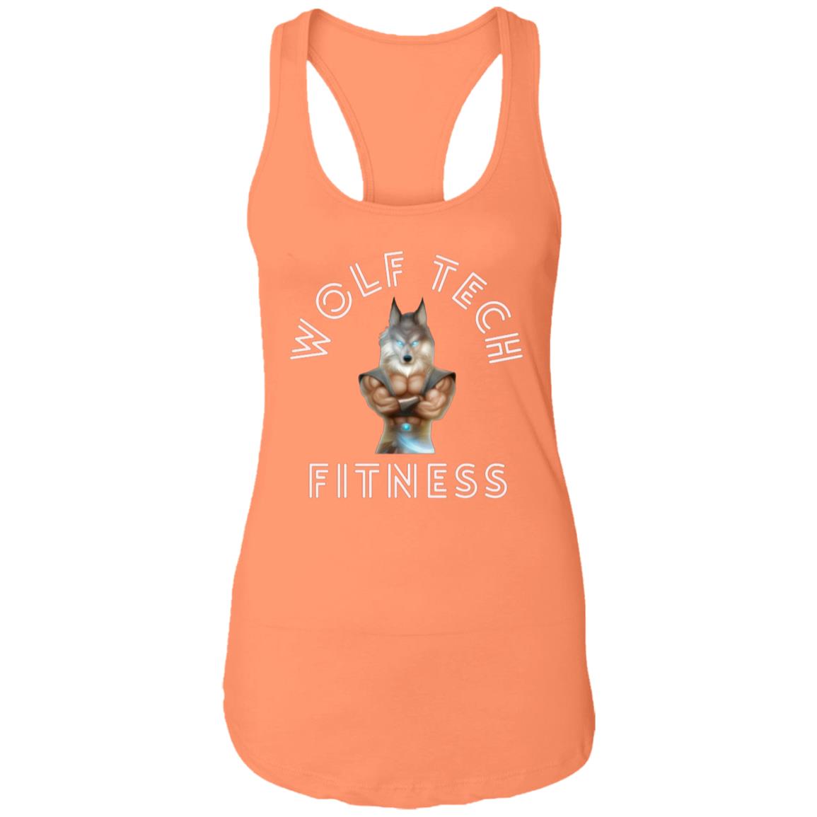 Wolf Tech Fitness Ladies Ideal Racerback Tank Front Logo (NL1533)