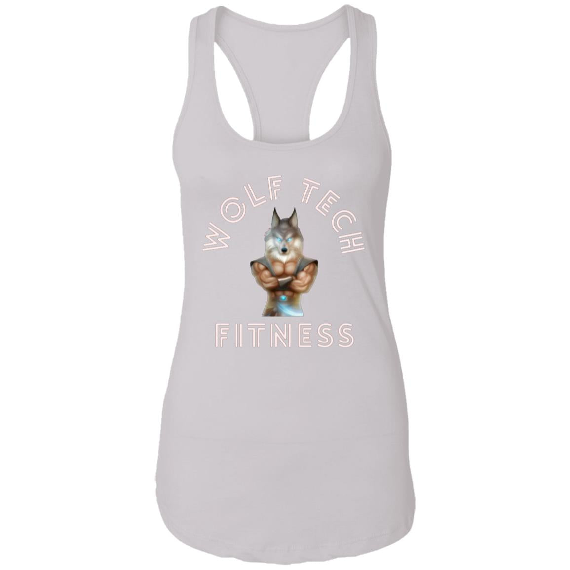 Wolf Tech Fitness Ladies Ideal Racerback Tank Front Logo (NL1533)