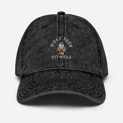 Wolf Tech Fitness Vintage Cap