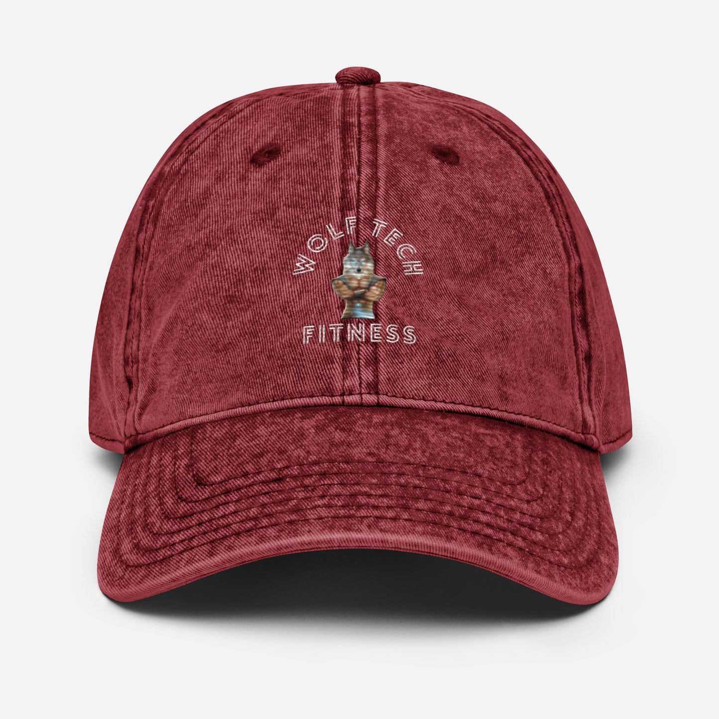 Wolf Tech Fitness Vintage Cap