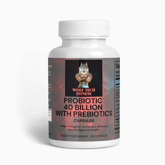 Probiotic 40 Billion with Prebiotics